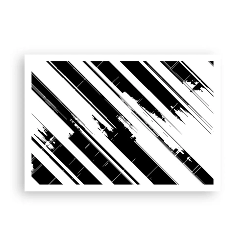 Poster - Intensive and Dynamic Composition - 100x70 cm