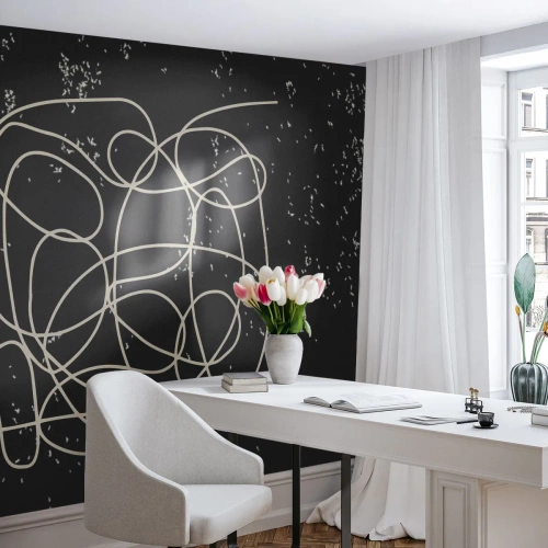 Self-Adhesive Photo Wallpaper Deluxe Sticker - Lost Thoughts - Abstraction, Graphics, Piece - 400x280 cm