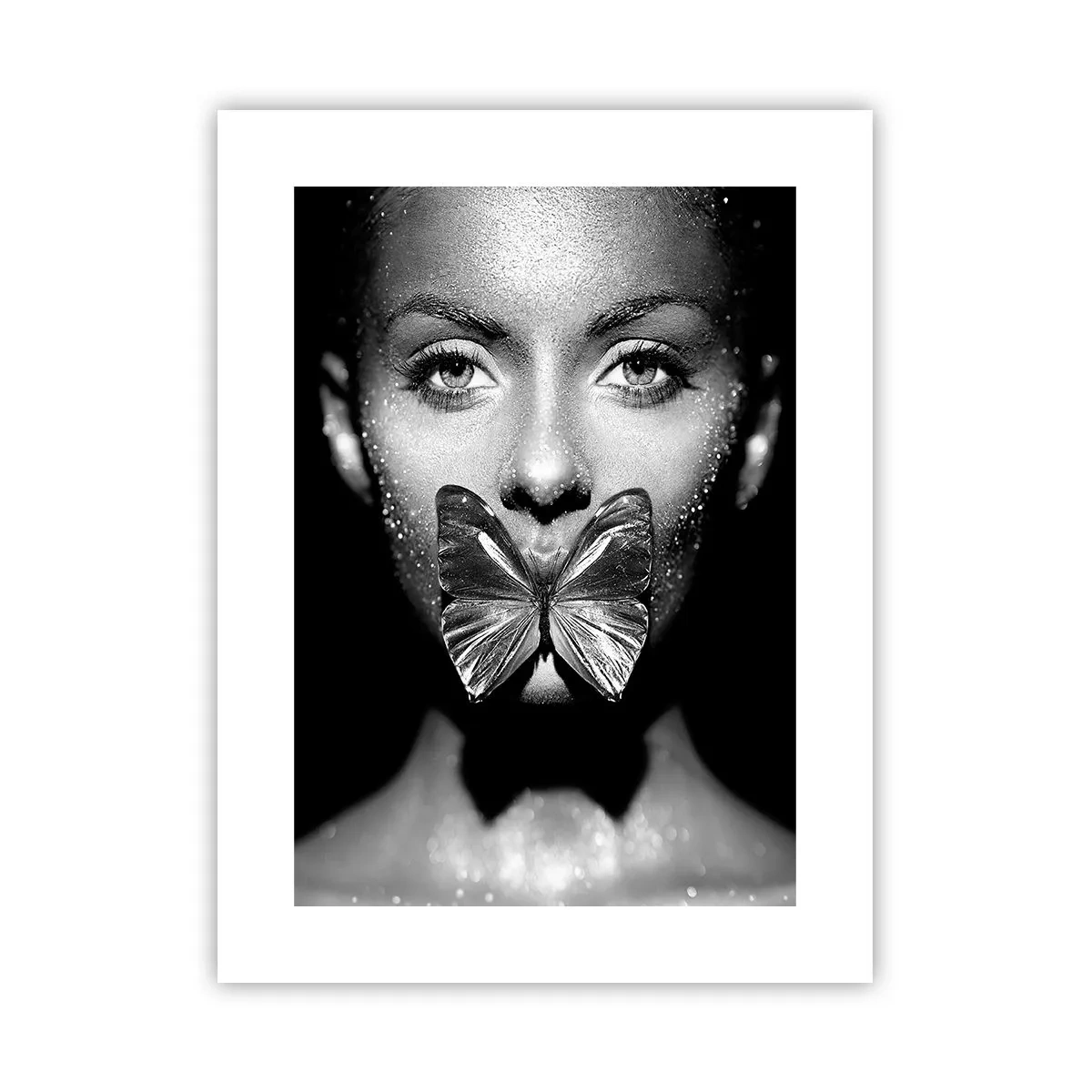 Poster - Butterfly Kiss - 30x40 cm