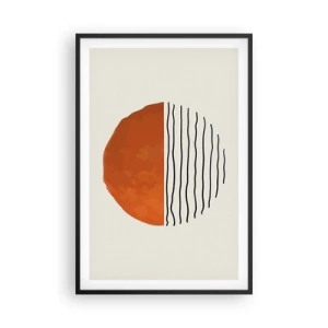 Poster in black frame - In Japanese Style - 61x91 cm