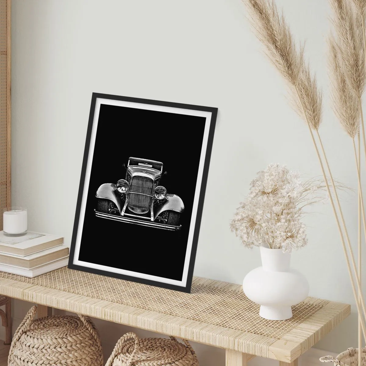 Poster in black frame - True Gentleman - 70x100 cm