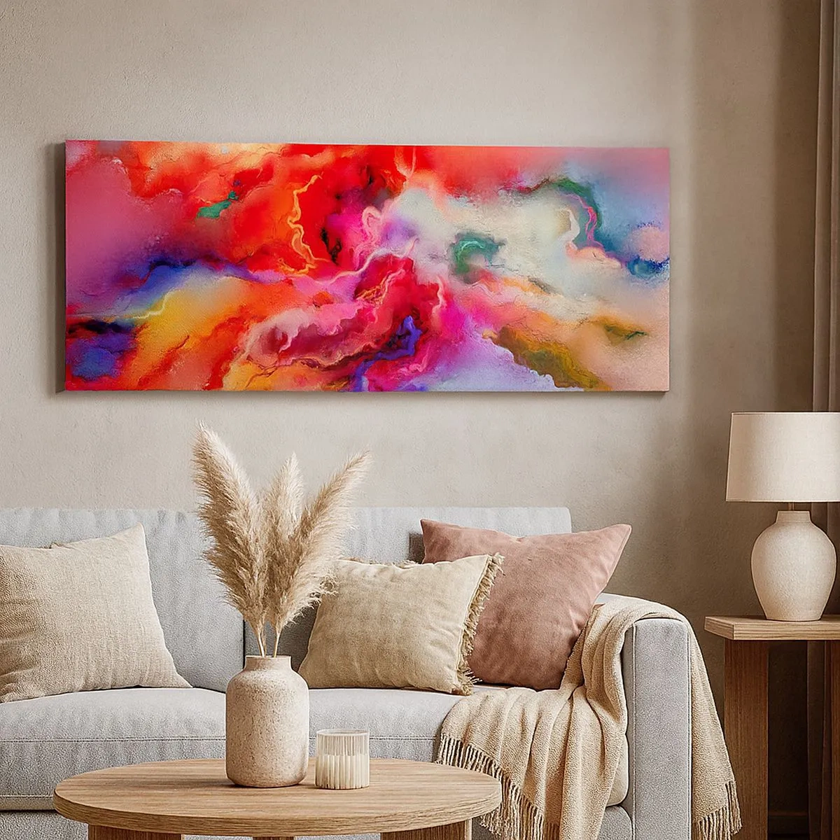 Canvas picture - How to Catch Dreams - Smoke - 100x40 cm