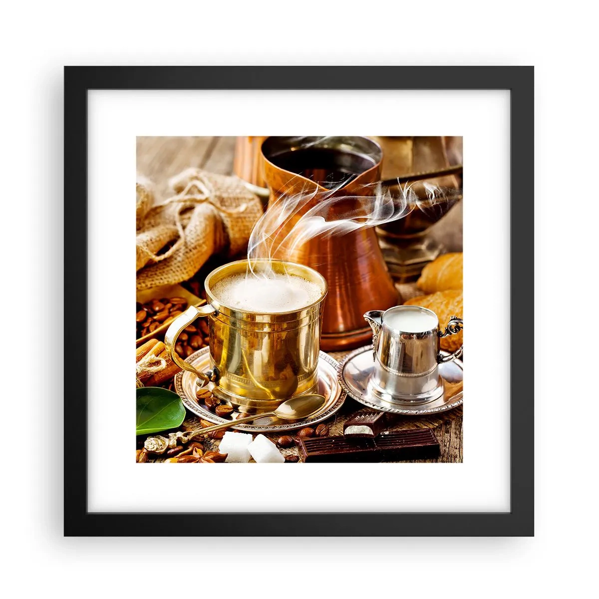 Poster in black frame - Have a Nice Day! - 30x30 cm