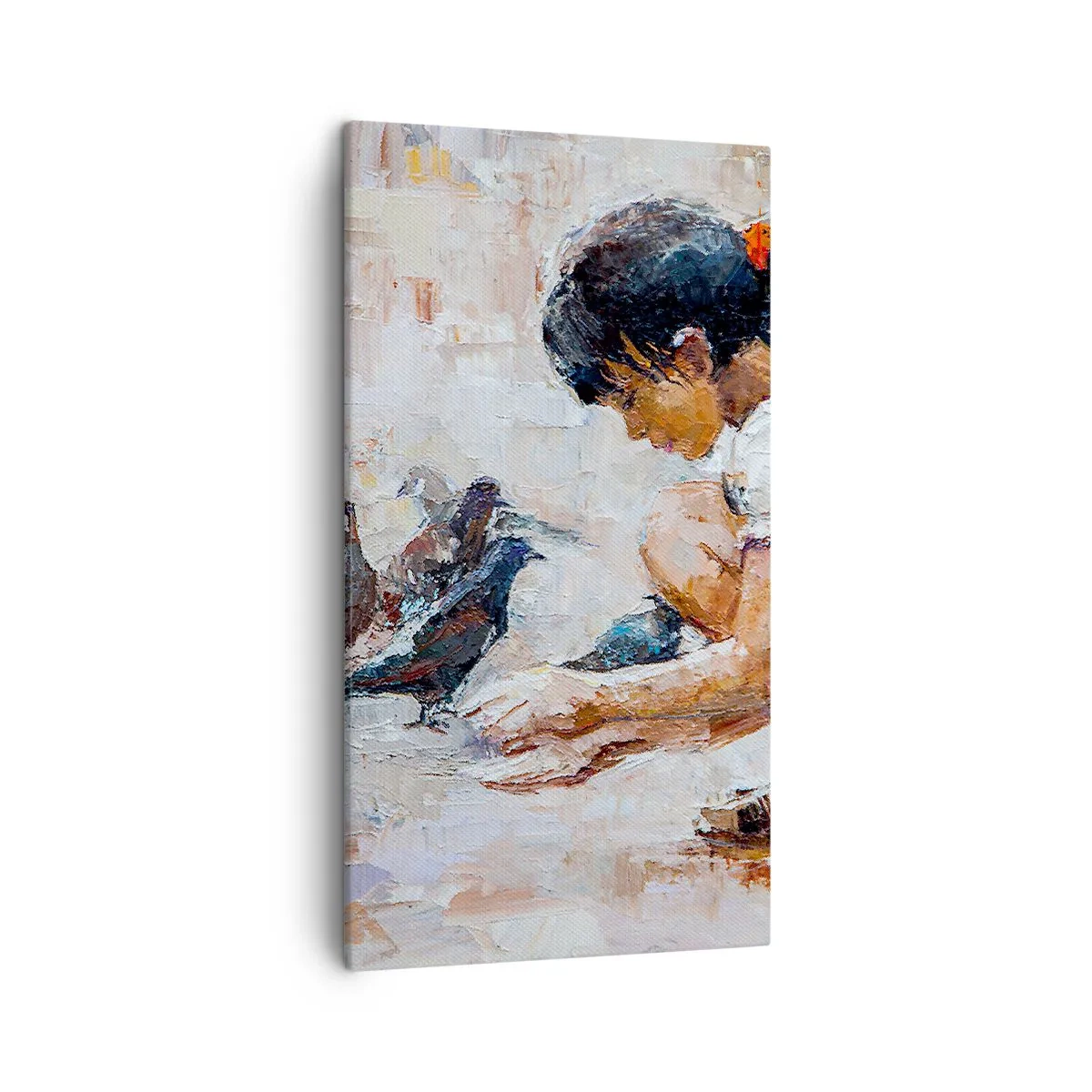 Canvas picture - The Little Ones - 45x80 cm