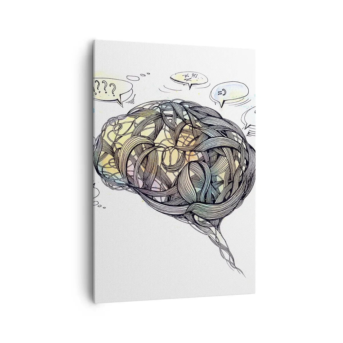 Canvas picture - Man - A Great Mistery - 70x100 cm