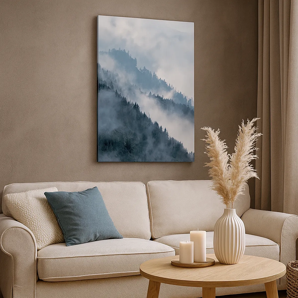 Canvas picture - Mysticism of the Mountains - 50x70 cm