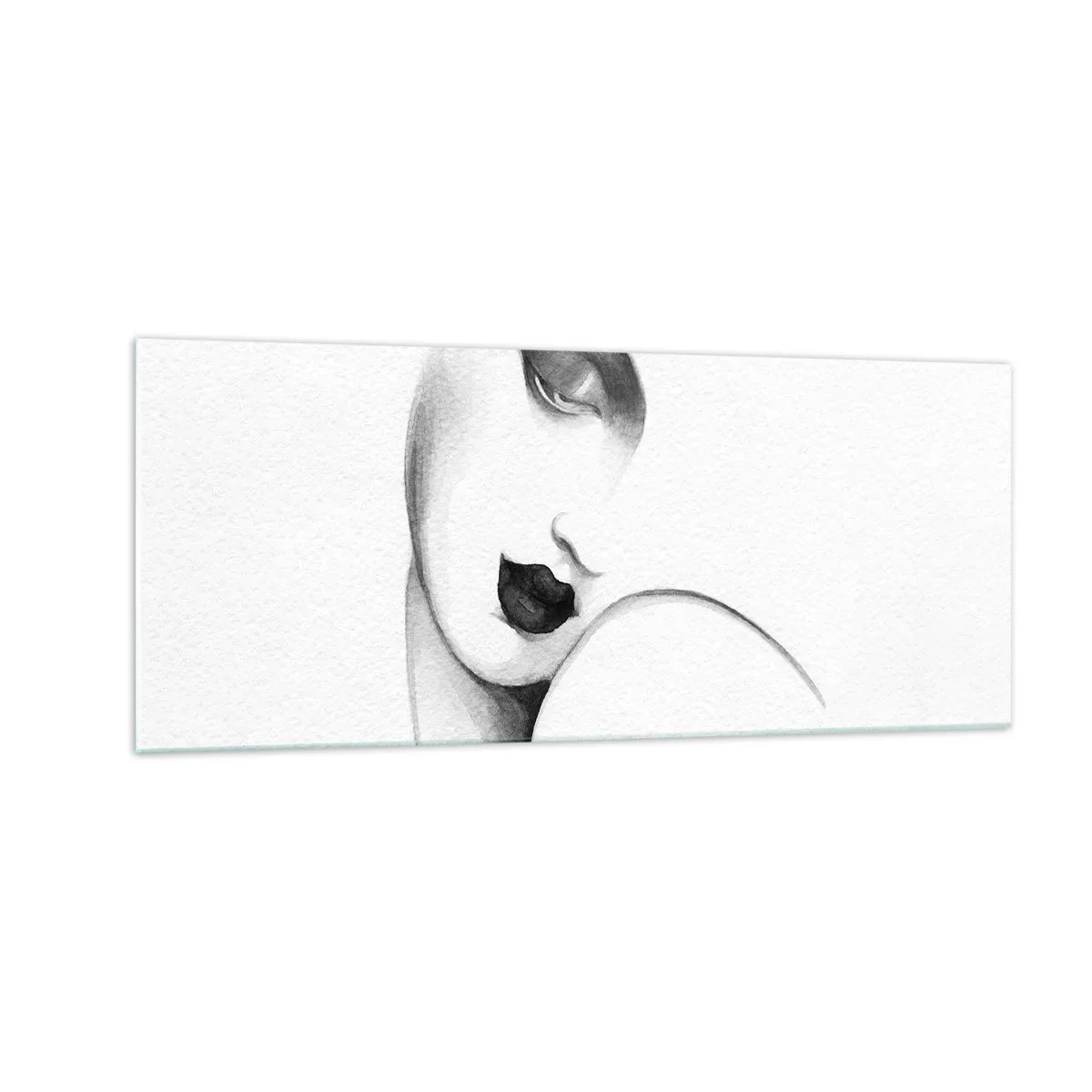 Glass picture - Lempicka Style - 100x40 cm