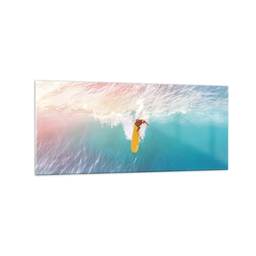 Glass picture - Ocean Rider - 120x50 cm