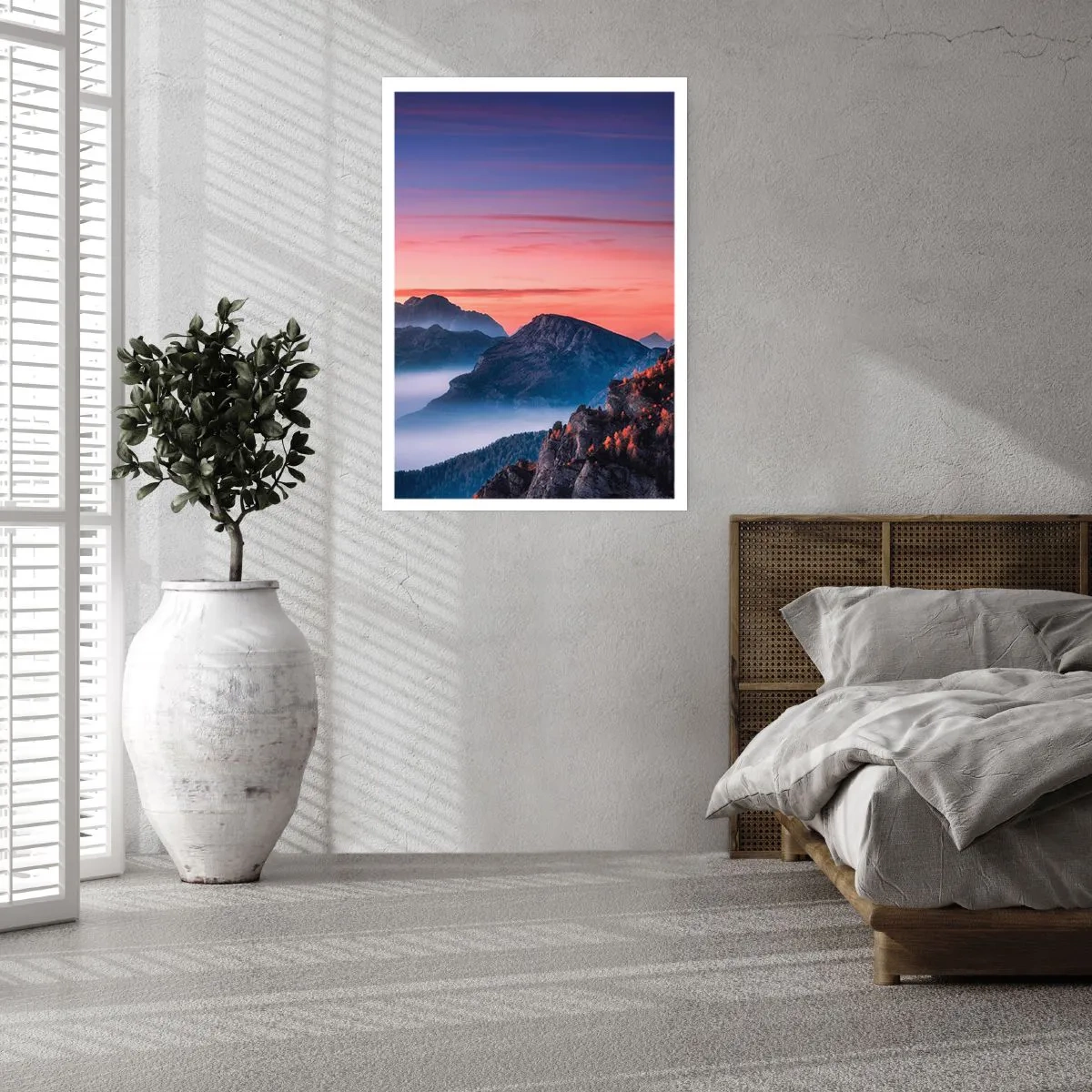 Poster - Over the Valleys - 30x40 cm