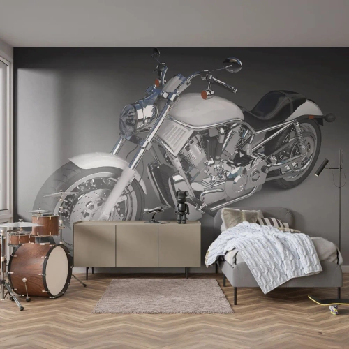 Photo Wallpaper Standard Eco - Makes You Want to Kneel - Automotive, Motorbike, Travels - 400x280 cm