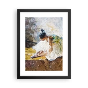 Poster in black frame - From Degas' Painting - 30x40 cm