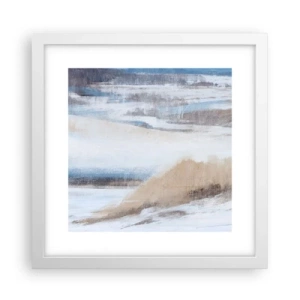 Poster in white frmae - Winter Composition - 30x30 cm