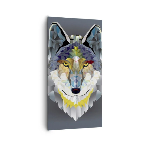 Canvas picture - Speaking of the Wolf - 65x120 cm