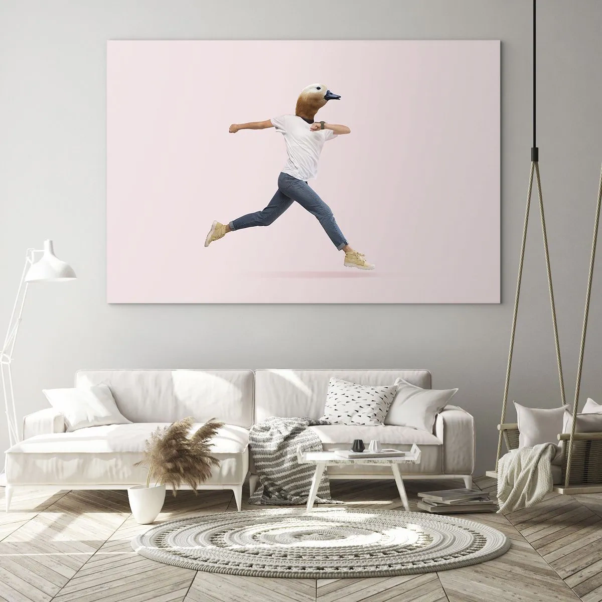 Glass picture - Pinch of Absurd - 120x80 cm