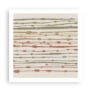 Poster - Musical Colour Notation - 60x60 cm