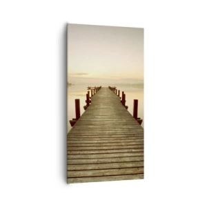 Canvas picture - Before Dawn, Dawn, Light - 65x120 cm