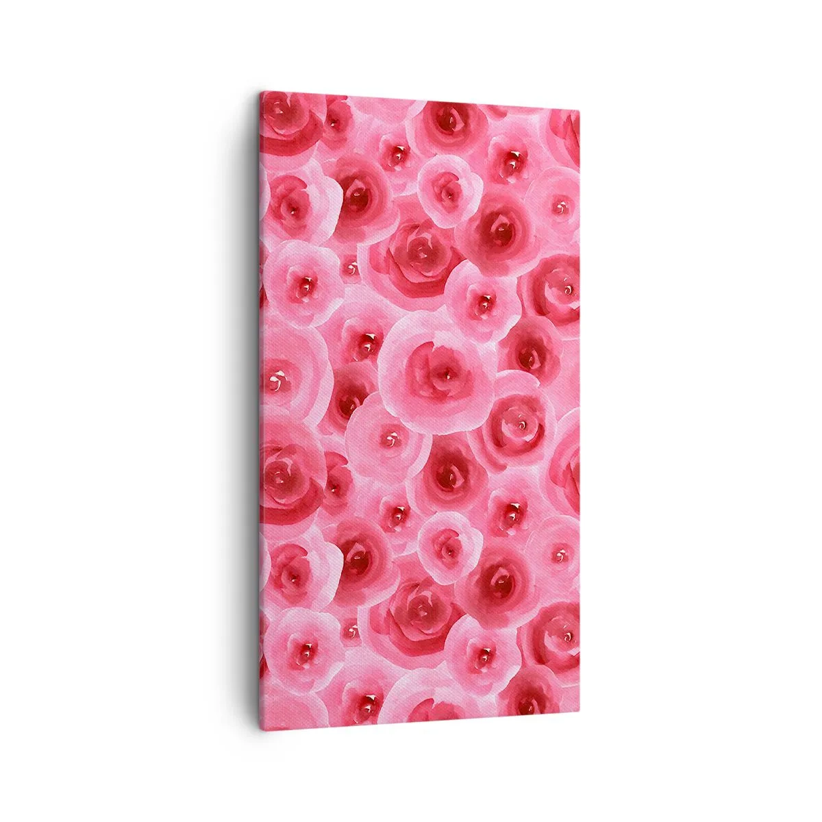 Canvas picture - Roses at the Bottom and at the Top - 45x80 cm