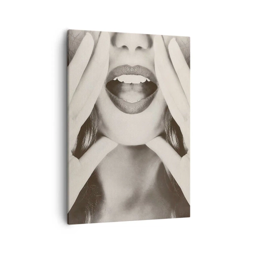 Canvas picture - Coming! - 50x70 cm