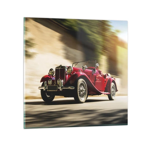 Glass picture - More Beautiful than Nike of Samothrace - 50x50 cm