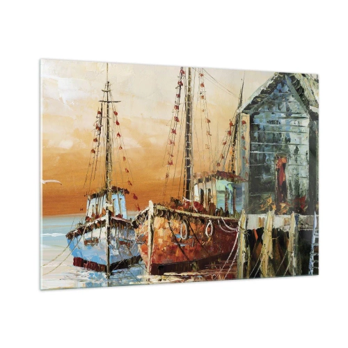 Glass picture - Calm Return - 100x70 cm