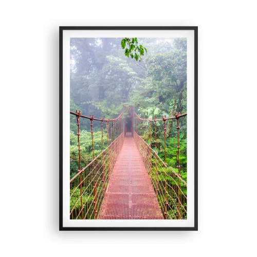 Poster in black frame - Suspended above Crowns - 61x91 cm