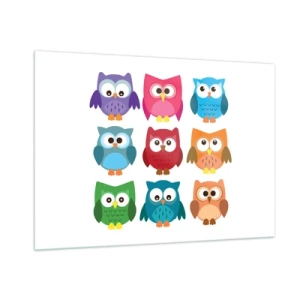 Glass picture - It Can Be Fun to Differ - 100x70 cm