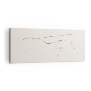 Canvas picture - Shape of Desire - 100x40 cm