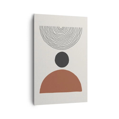 Canvas picture - In the Centre of Attention - 80x120 cm