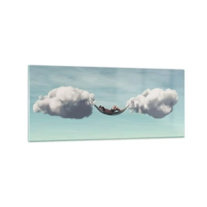 Glass picture - Blissful Moment - 120x50 cm