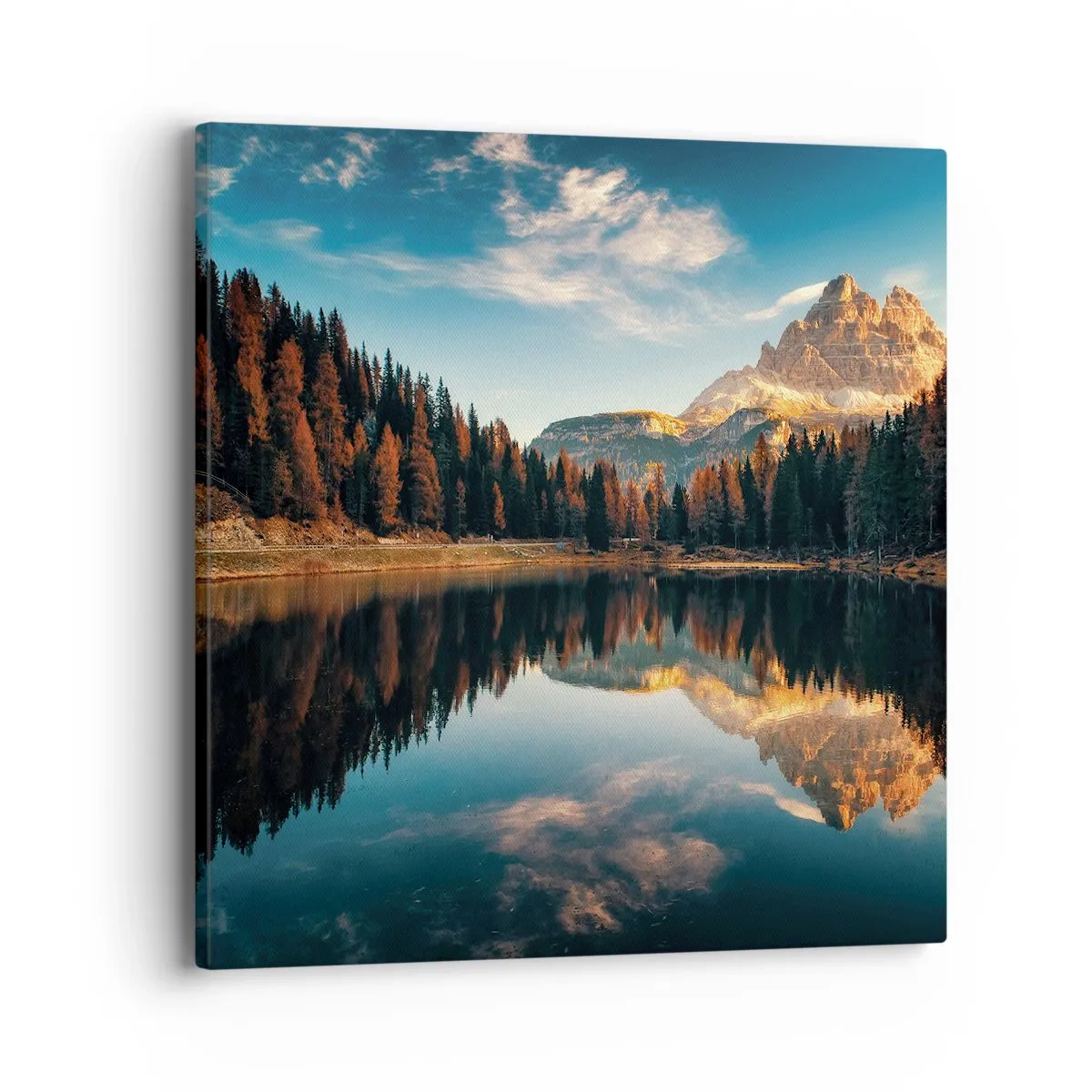 Canvas picture - Double Landscape - 40x40 cm