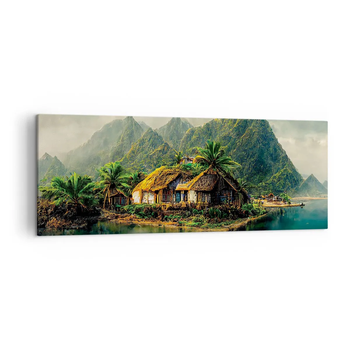 Canvas picture - Tropical Paradise - 140x50 cm