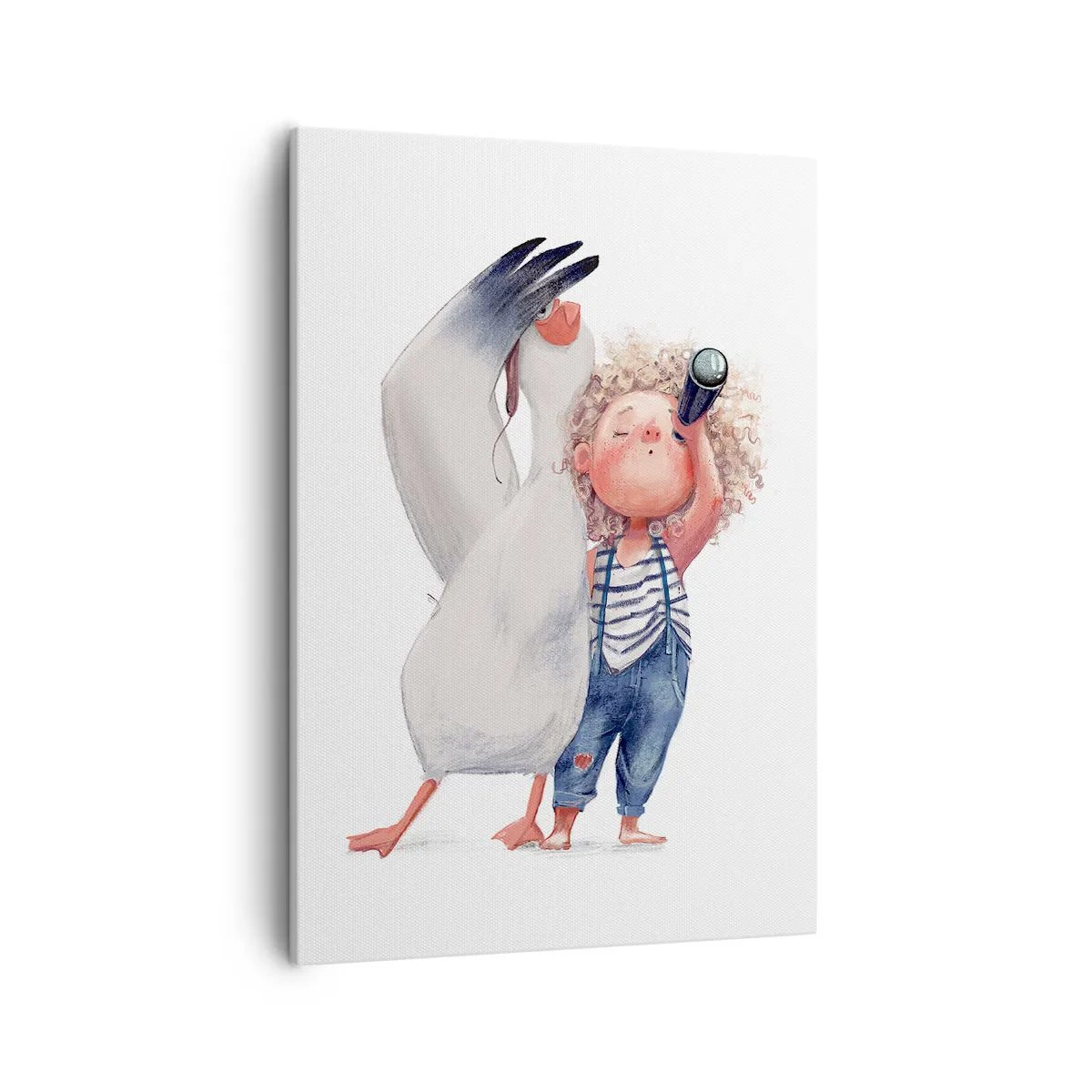 Canvas picture - Plan of a Great Journey - 50x70 cm