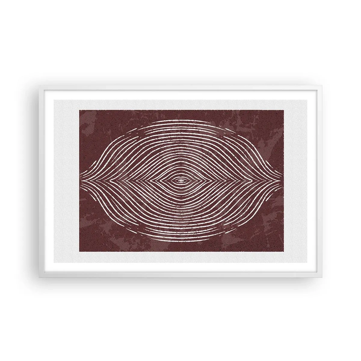 Poster in white frmae - Space Talks - 91x61 cm