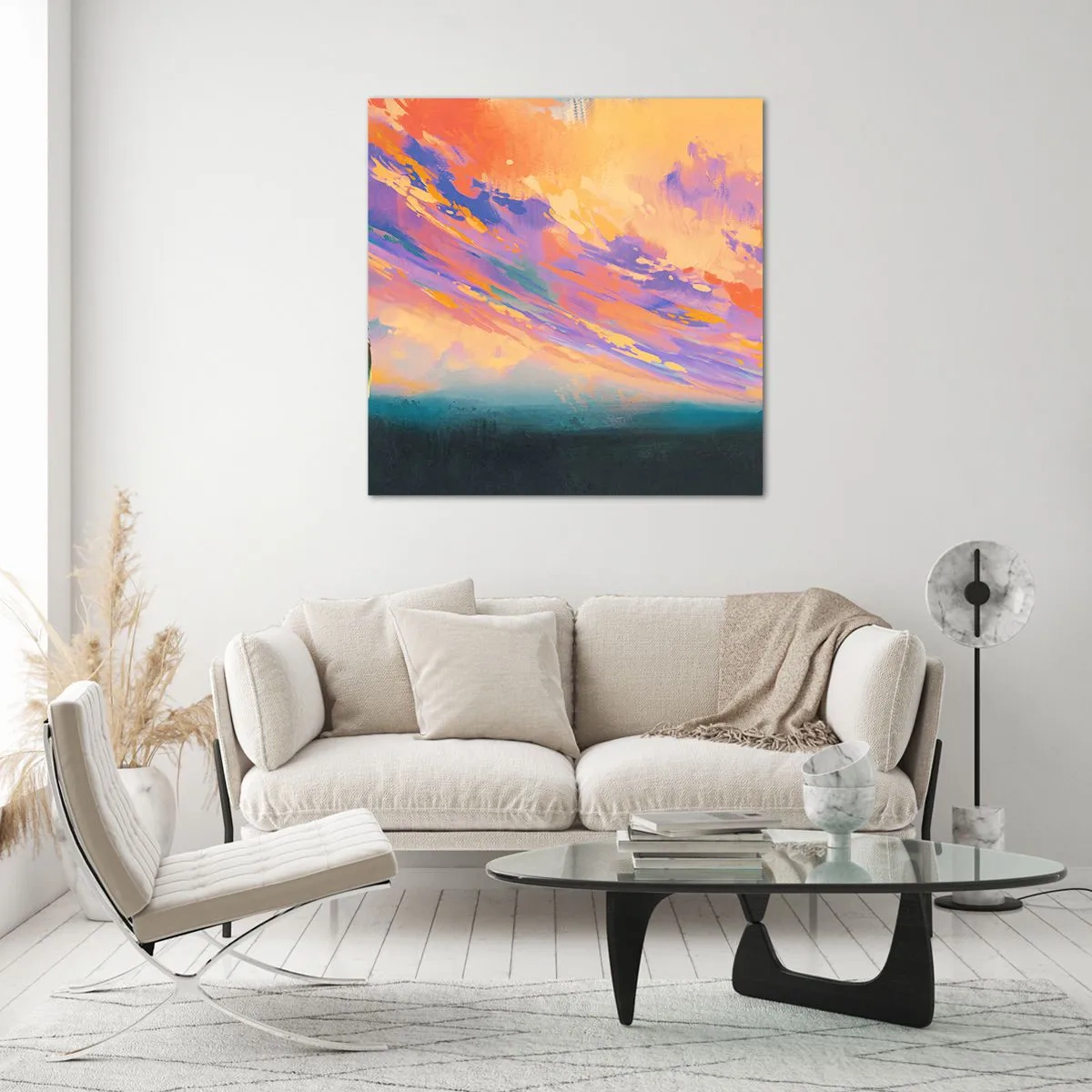 Glass picture - Power of Attraction - 70x70 cm