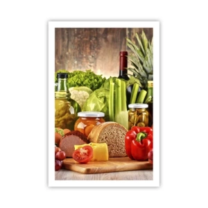 Poster - Smoked, Baked, Marinated - 61x91 cm