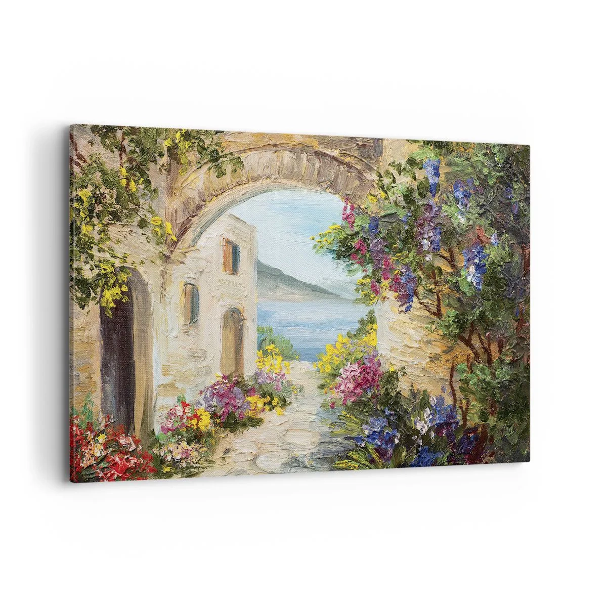 Canvas picture - Charm of a Sea Province - 120x80 cm