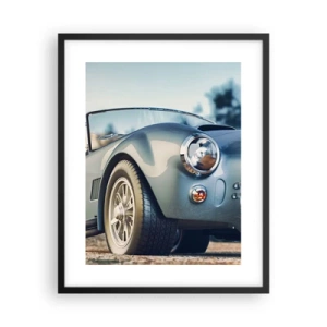 Poster in black frame - Styel Is What Counts - 40x50 cm