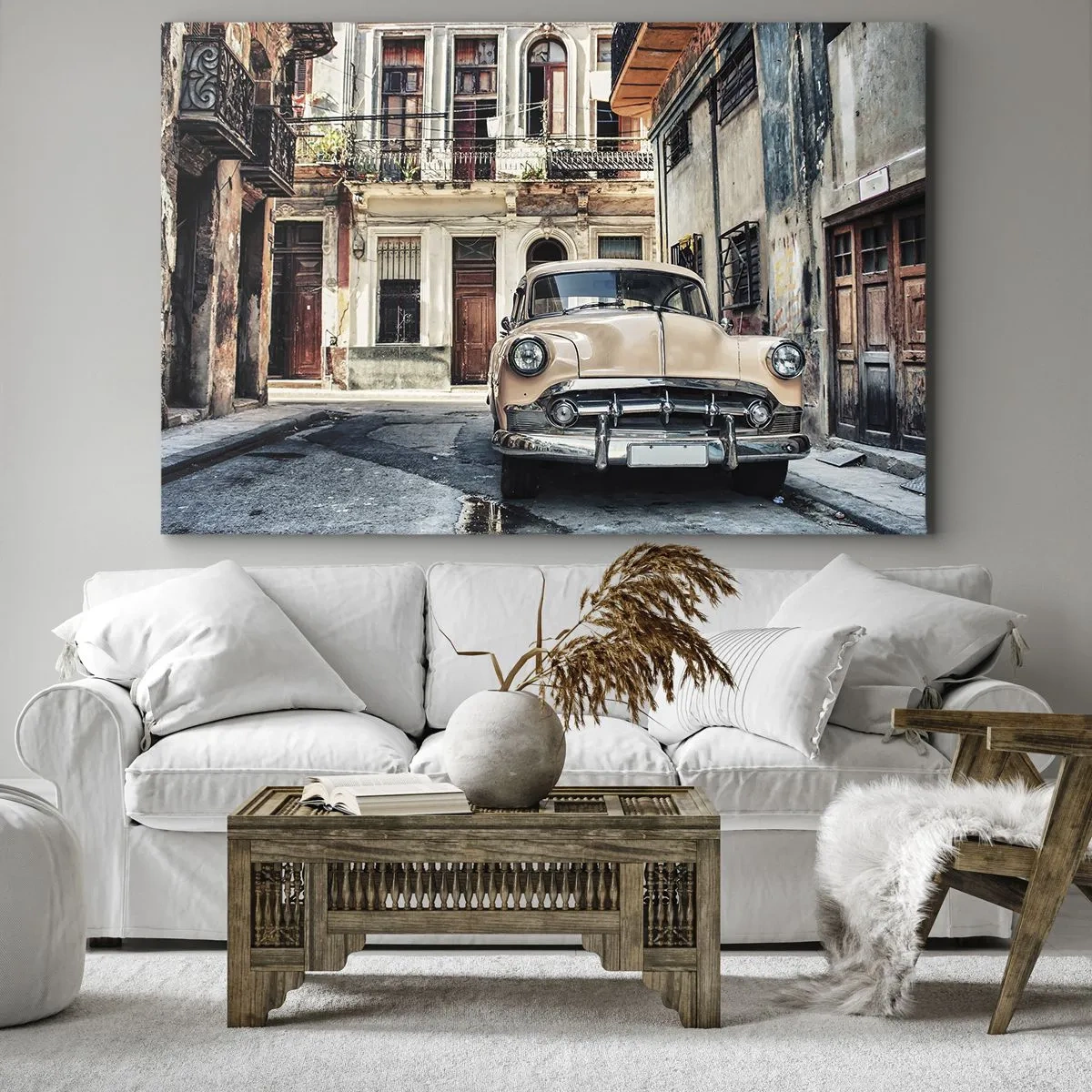 Canvas picture - Siesta in Havana - 100x70 cm
