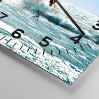 Clock face with numbers