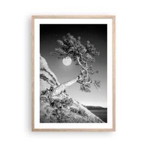 Poster in light oak frame - Winning Warrior - 50x70 cm