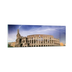 Glass picture - Battle Arena - 90x30 cm