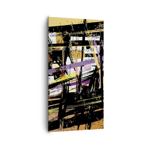 Canvas picture - Sharp Cuts - 65x120 cm