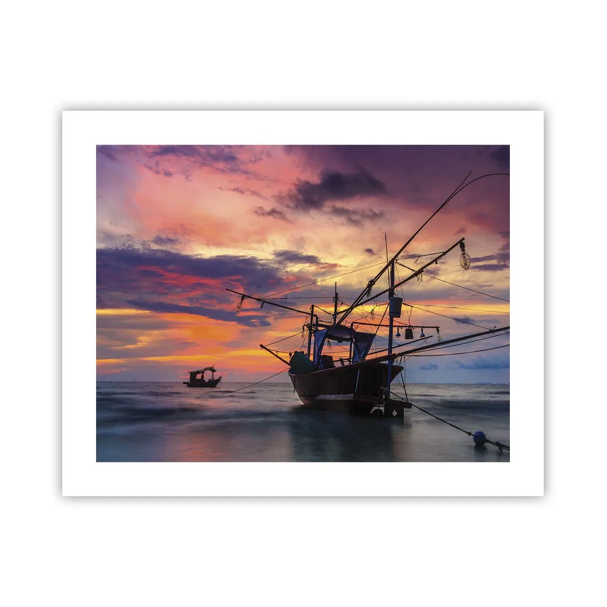 Poster - Exotic Evening - 50x40 cm
