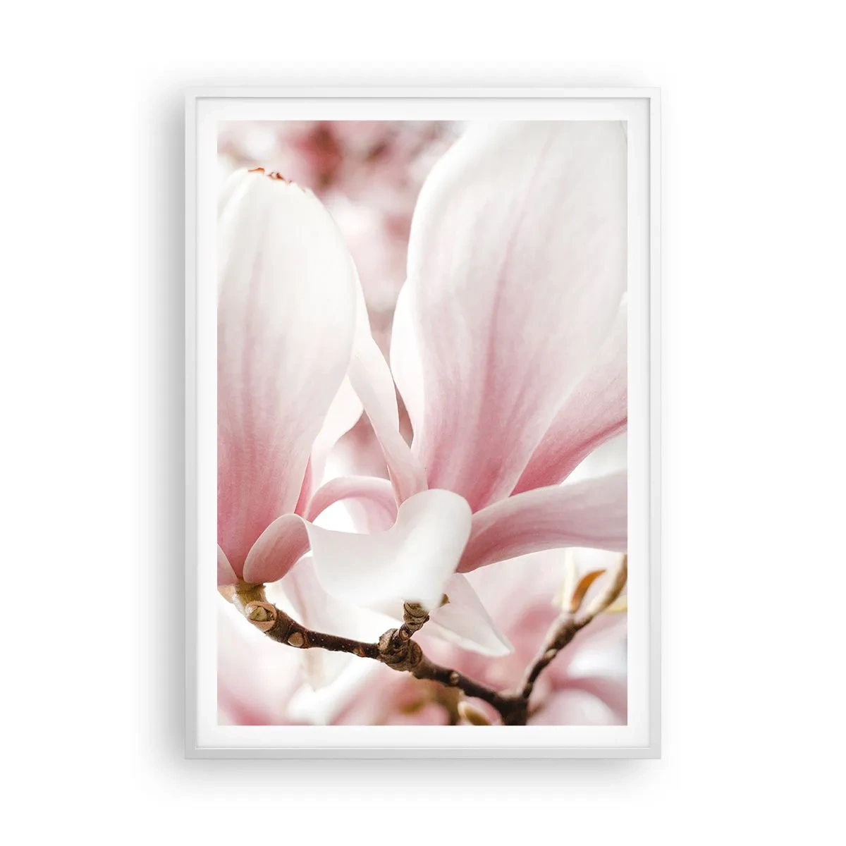 Poster in white frmae - Immensity of Tenderness - 70x100 cm