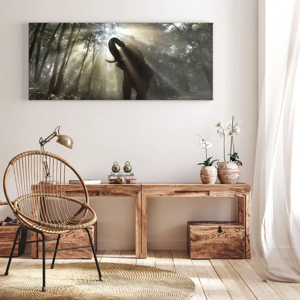 Canvas picture - Under a Lucky Star - 100x40 cm