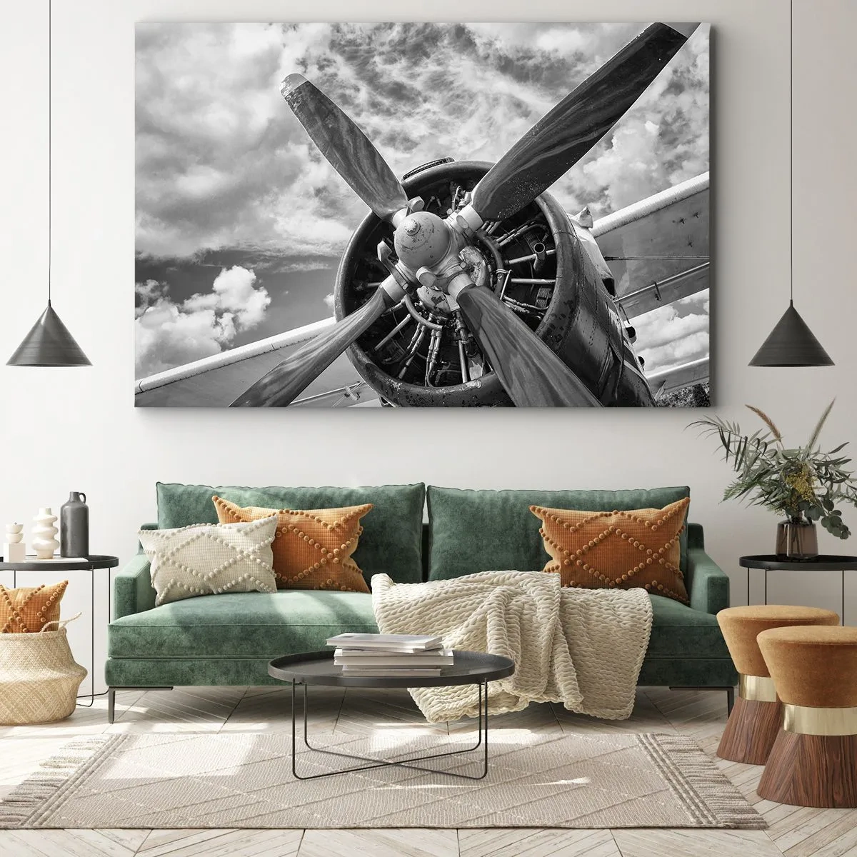 Canvas picture - Conquerer of the Skies - 120x80 cm
