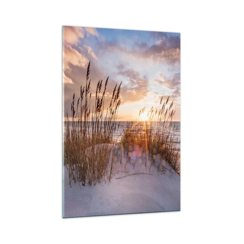 Glass picture - Farewell to the Sun and Wind - 80x120 cm