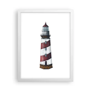 Poster in white frmae - Always on Guard - 30x40 cm