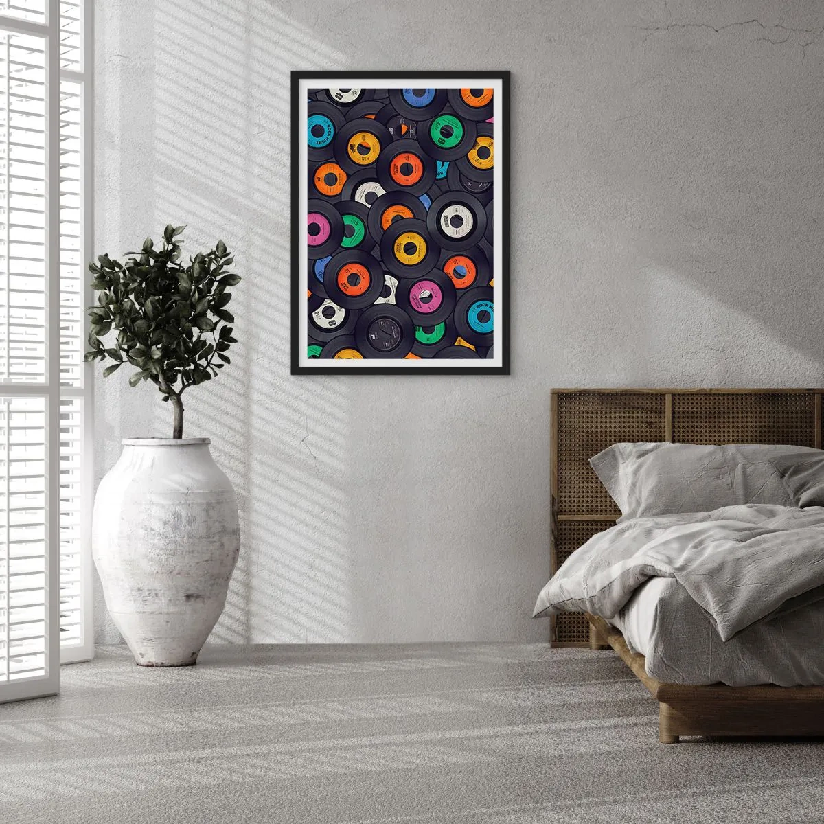 Poster in black frame - Colours of Classics - 70x100 cm