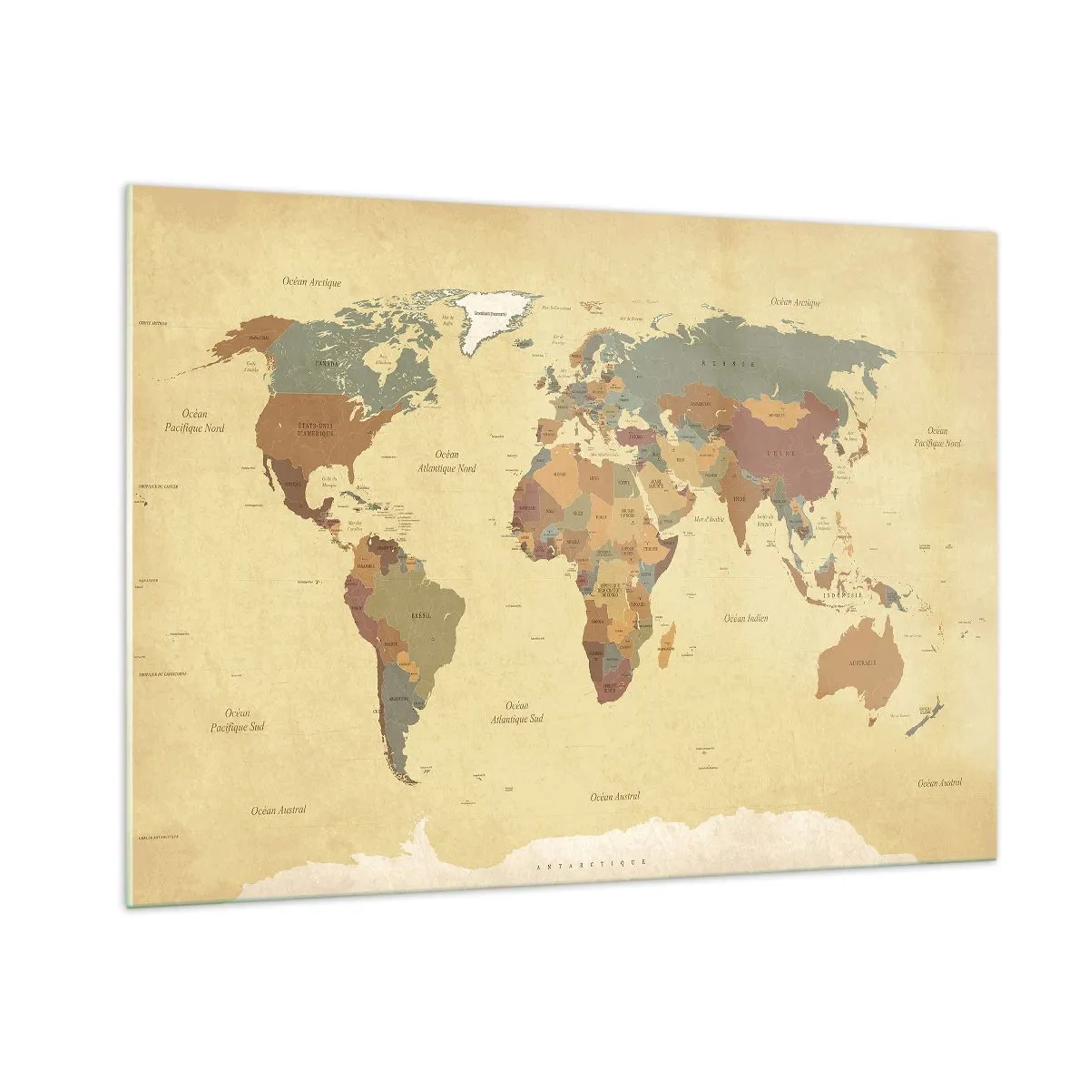 Glass picture - For You -Whole World - 100x70 cm